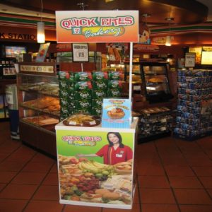 Lighted Counters and Sampling Booths